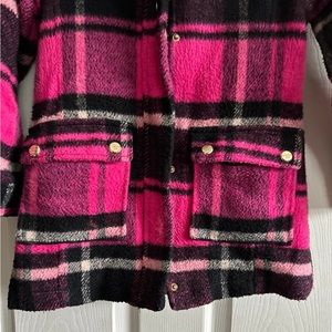 Girls Madden plaid jacket